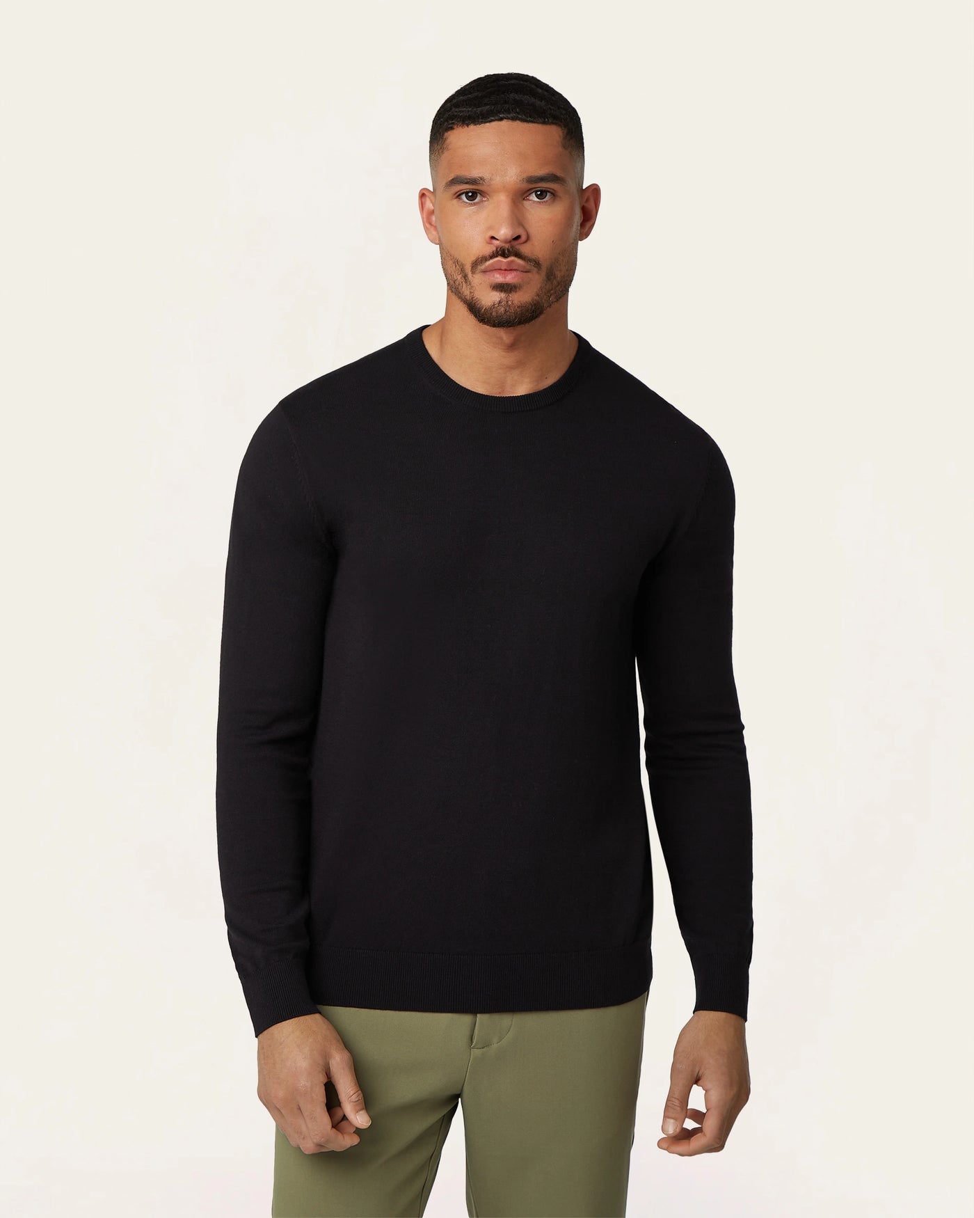 Seawool Crewneck Black
