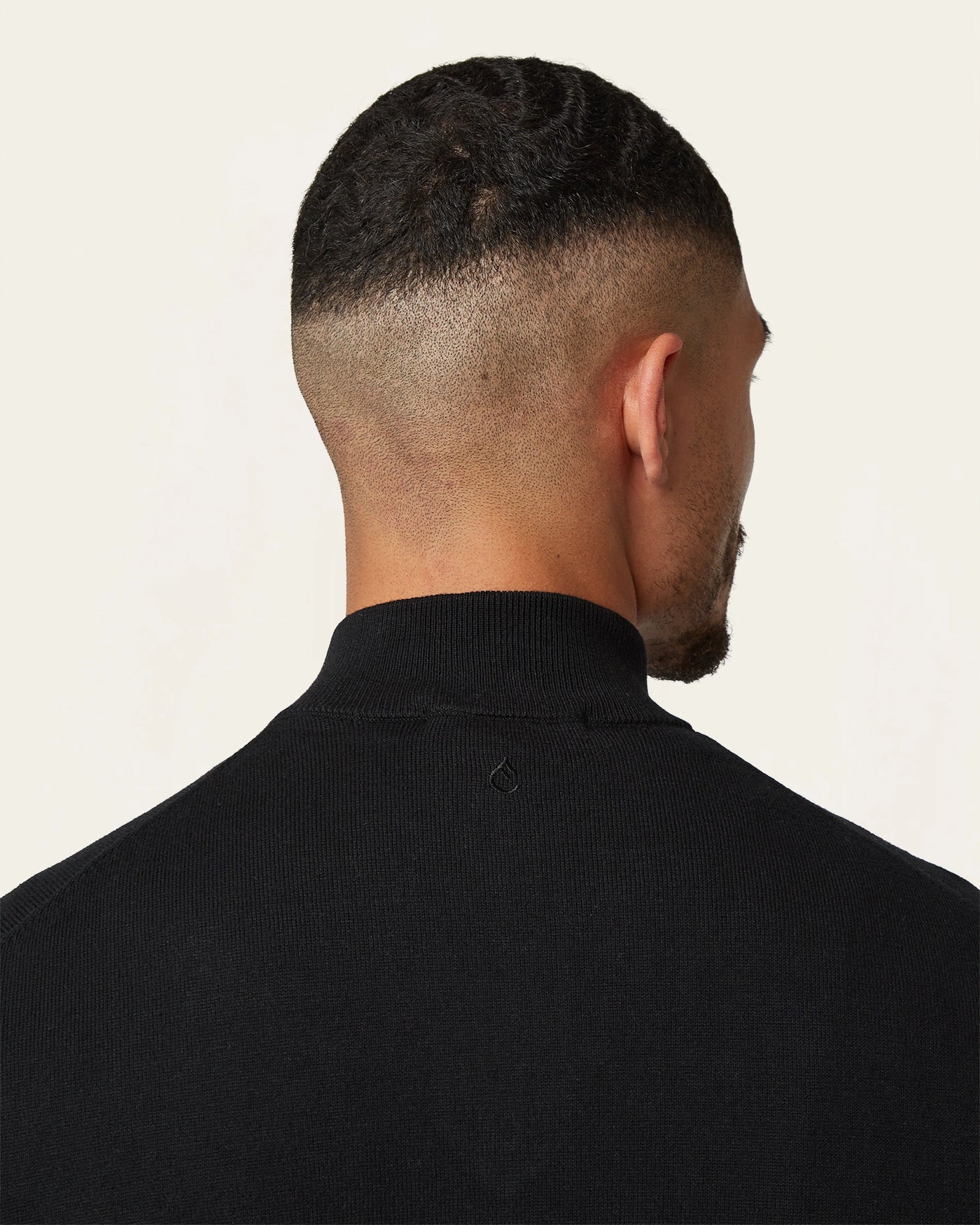 Seawool Half Zip Black