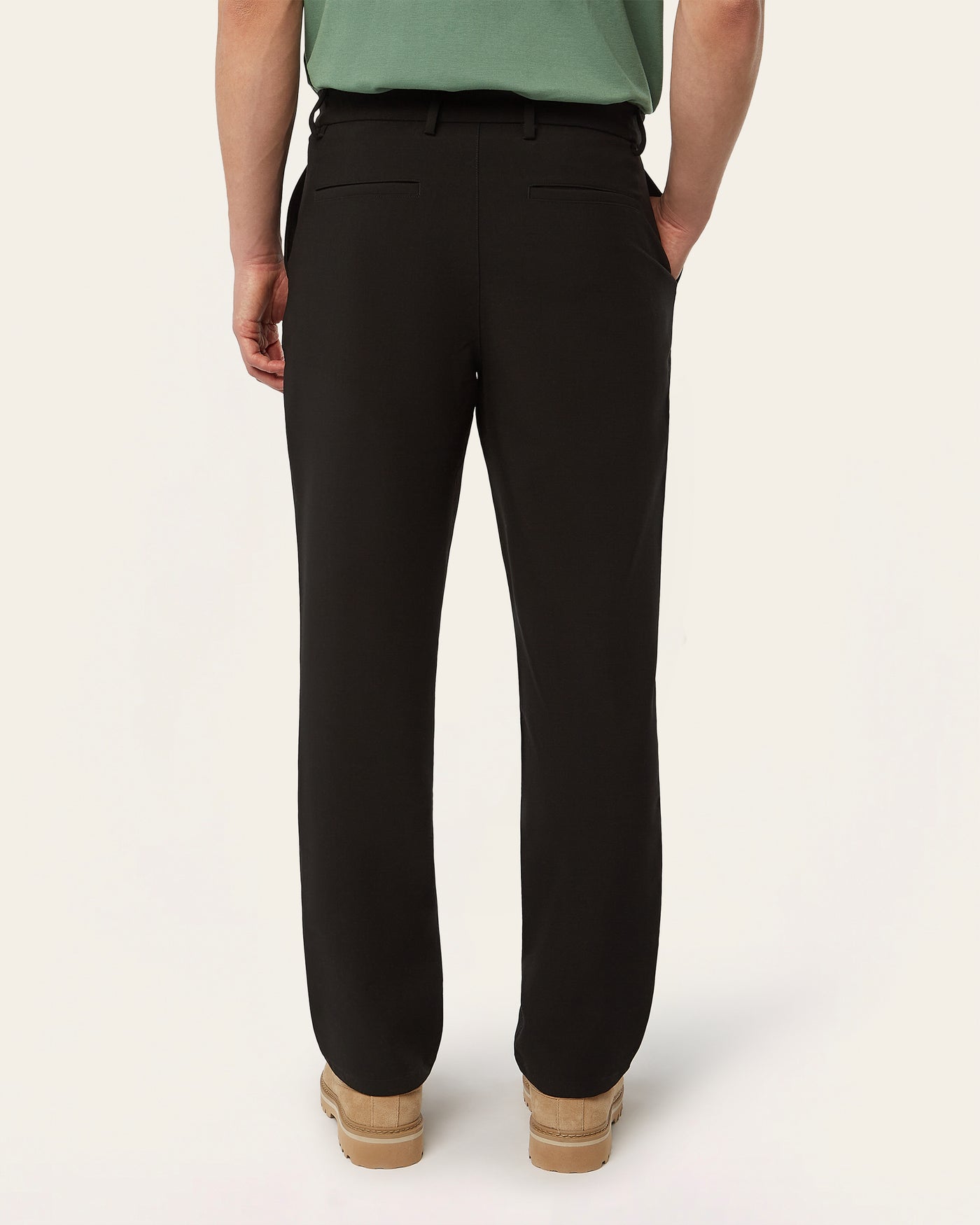 Straight Classic Pants Black