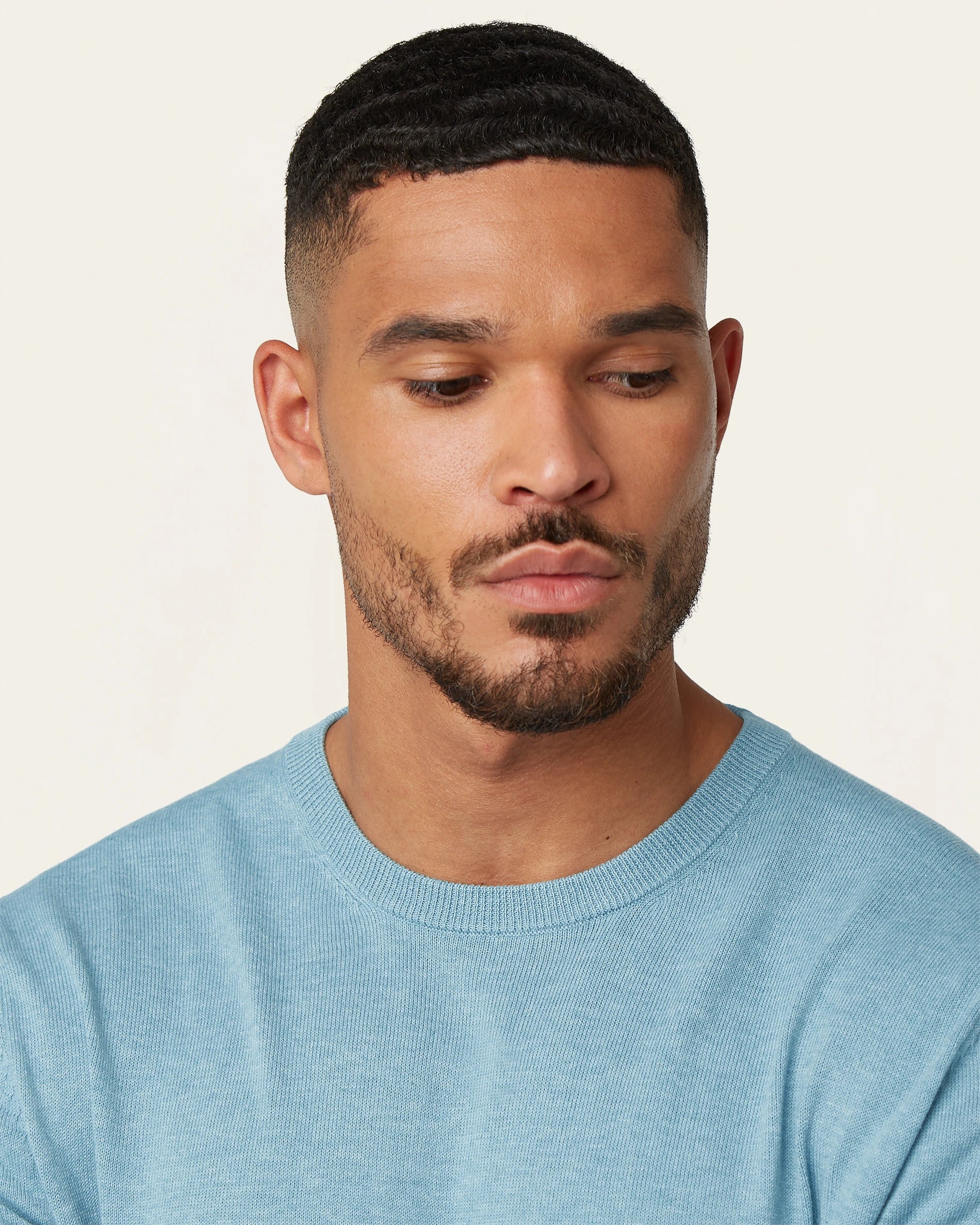 Seawool Crewneck Light Blue