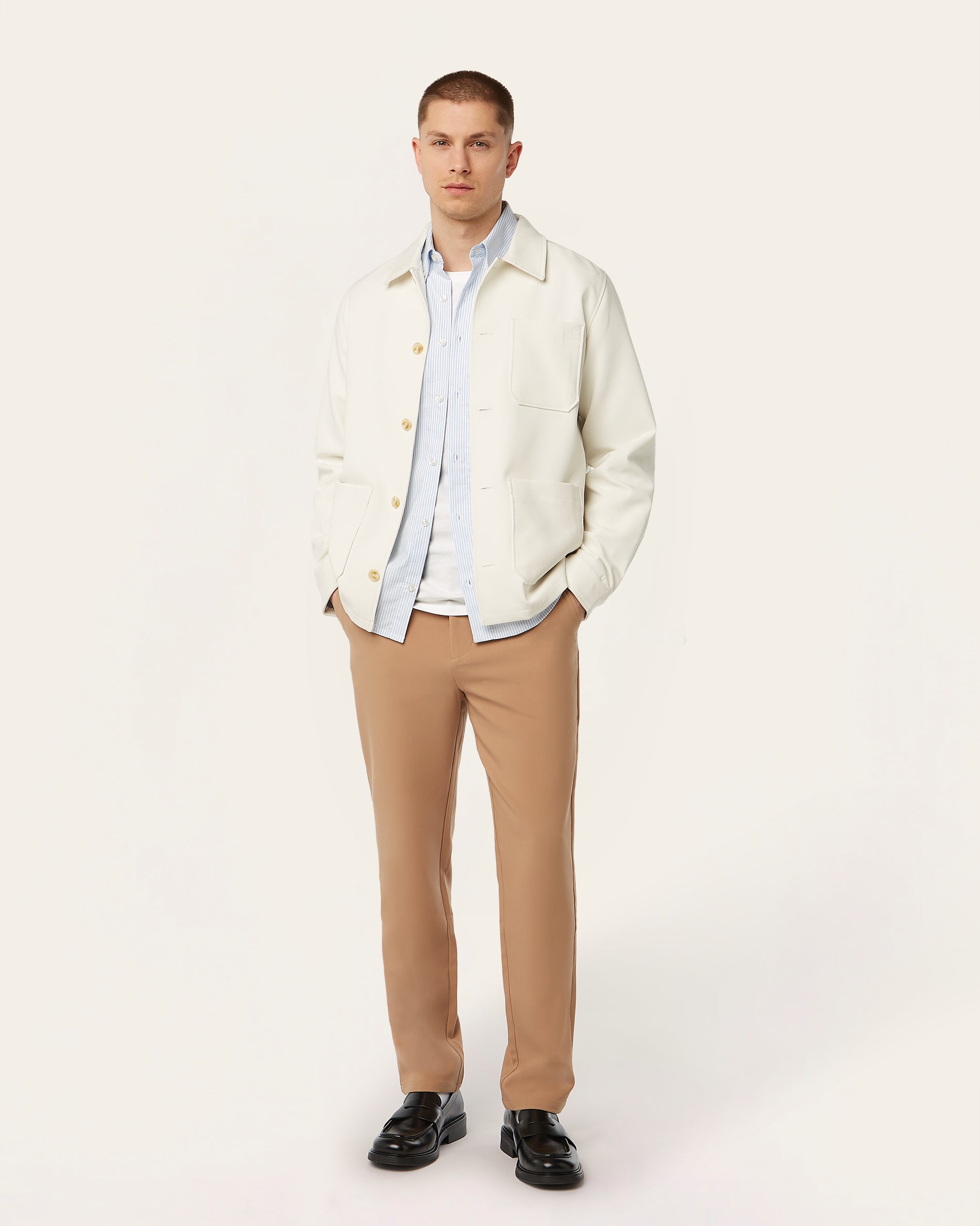 Regular Classic Pants Light Camel